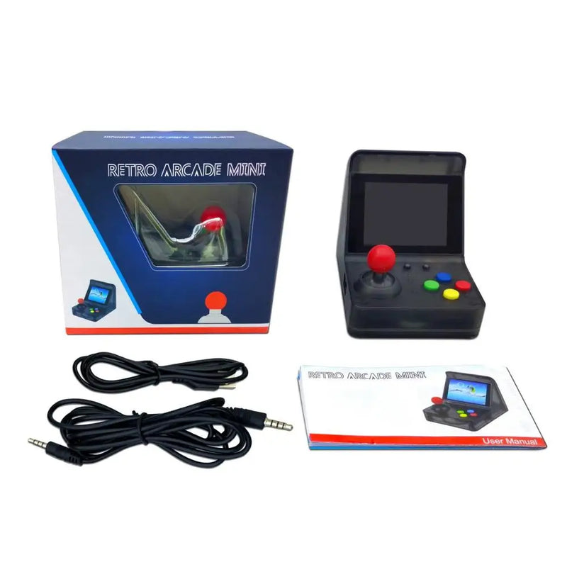 Mini Arcade Retro Console c/ 520 Jogos Cássicos - Bar Arcade - Clássicos de 32 Bits na Palma da Mão! 🎮