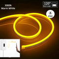 Neon LED Light Strip 5V USB Smart Sensor Dimmer Switch Flexible Waterproof Silicone Neon Sign Rope Tupe Home Outdoor Decoration