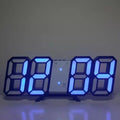 Relógio Digital LED 3D – Clock Style - Minimalista