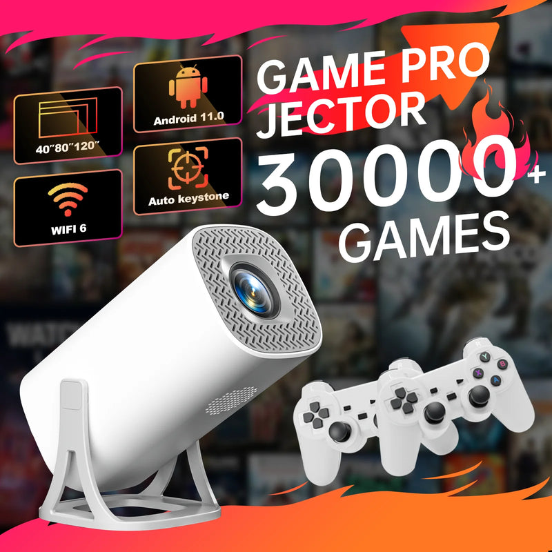 Projetor Gamer S40MAX Android 11 – Home Theater & Console de Jogos num só dispositivo