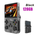 128GB Open Source R36S Video Game Console Linux System 3.5 Inch IPS Screen Orange Portable Pocket Video Player 64GB best Games