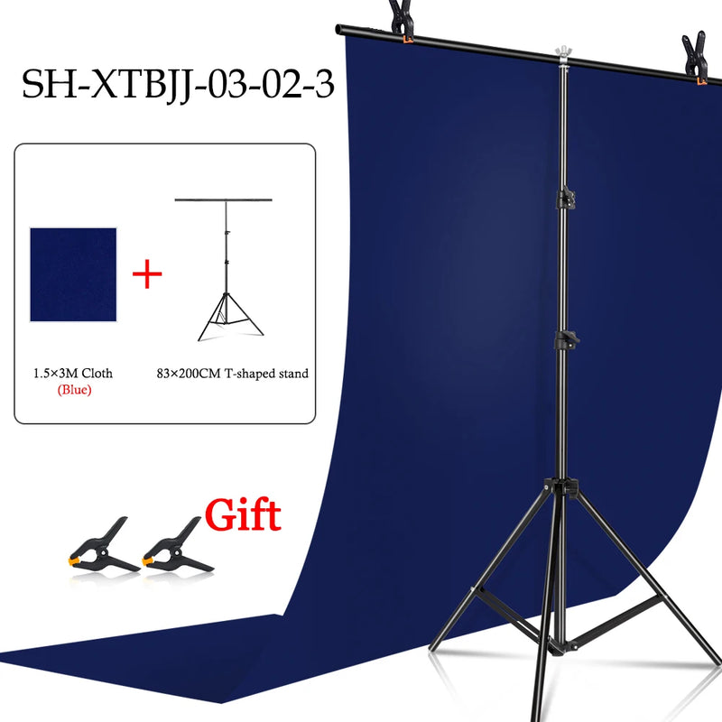 Professional Photography Chromakey Background Light-absorbing Black Flocking Backdrops Non-reflective Screen Photo Photos