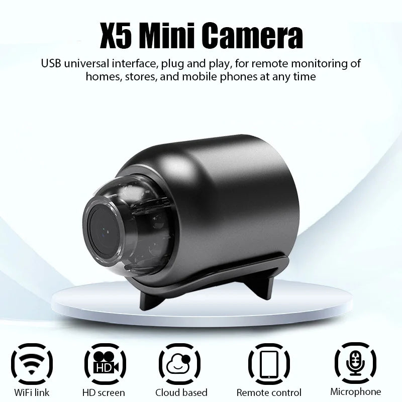 Mini Câmera HD 1080P – Mini X5 Pro